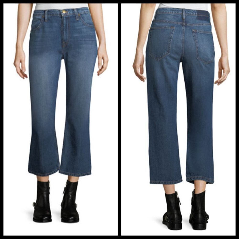 💕THE GREAT💕 The Relaxed Nerd Crop Flare Jeans 30 - Picture 10 of 15